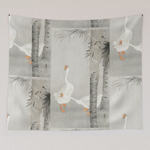 Item preview,  Goose oriental artwork designed and sold by Vintage Designs +.