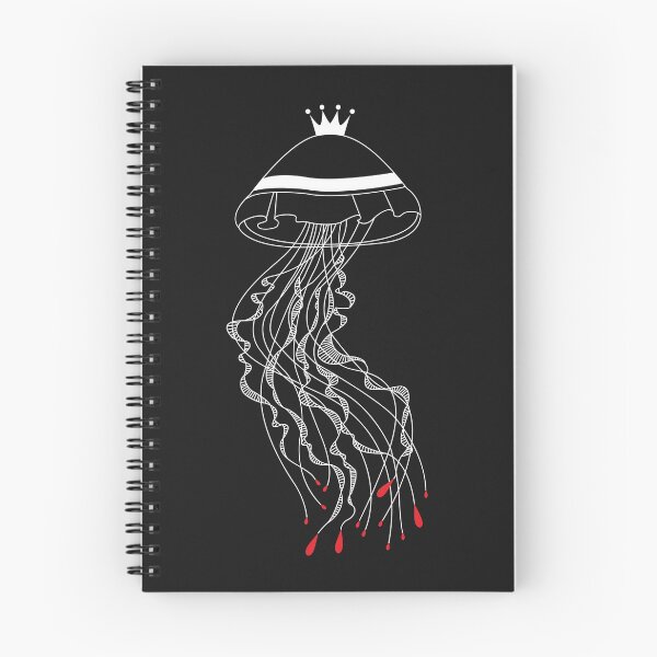 Item preview, Royal Jellyfish (White Print) designed and sold by Mathildashop.