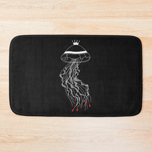 Item preview, Royal Jellyfish (White Print) designed and sold by Mathildashop.