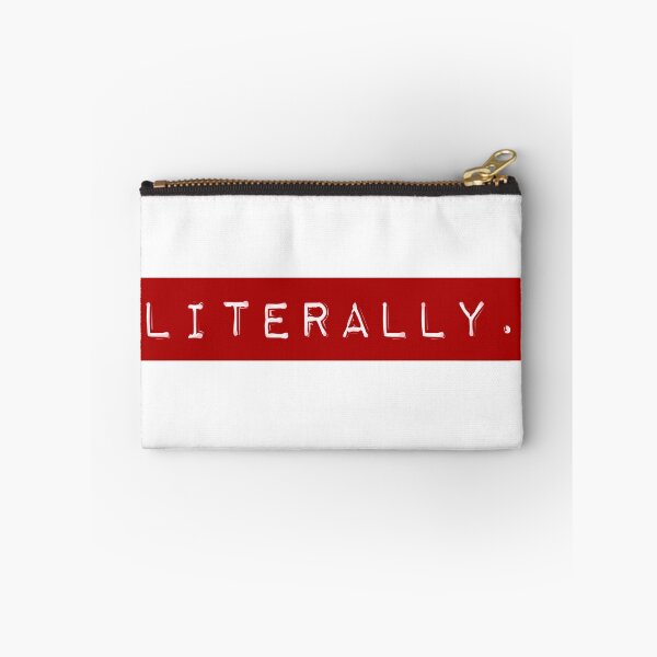 Item preview, literally Red 80s lettering designed and sold by Fashionmonger.