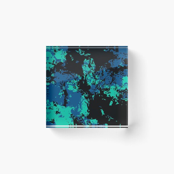 Item preview, Classic Blue & Biscay Green designed and sold by Kettukas.