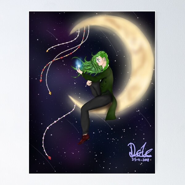 Item preview, Marvin on the Moon designed and sold by Doodledoobug.
