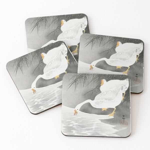 Item preview, Swan oriental artwork designed and sold by Vintage Designs +.