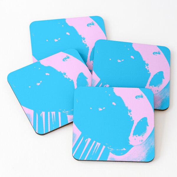 Item preview, Grilled olive on the fork picture over blue background in pop art style designed and sold by anytka.