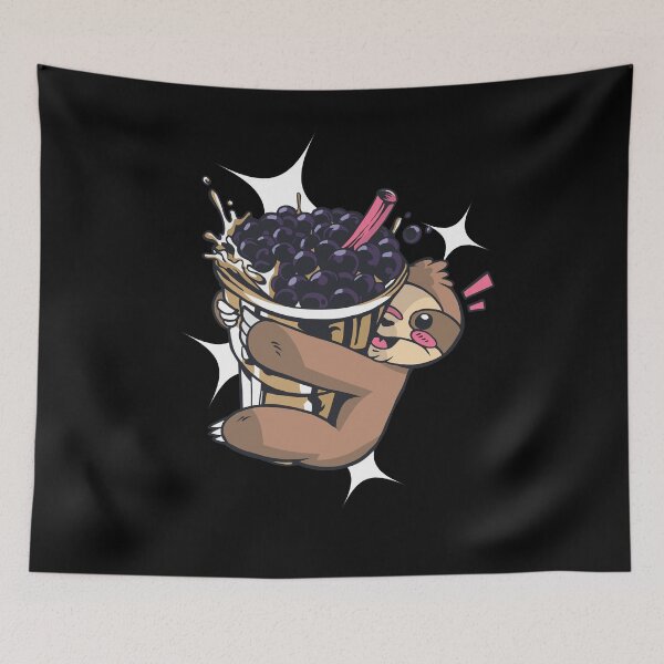 Item preview, Bubble tea sloth designed and sold by AaaleXX.