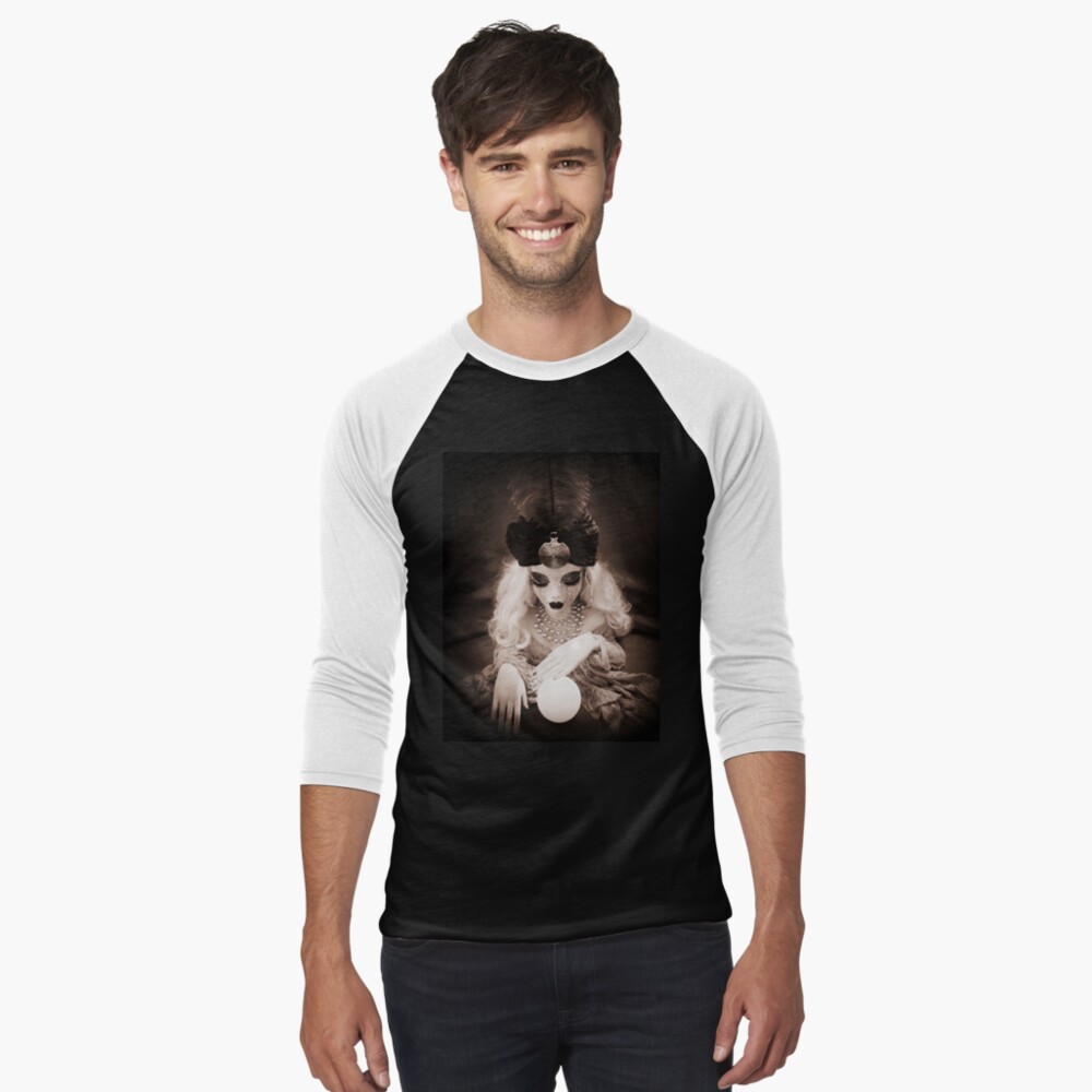 Item preview, Baseball ¾ Sleeve T-Shirt designed and sold by Lady-Scream.