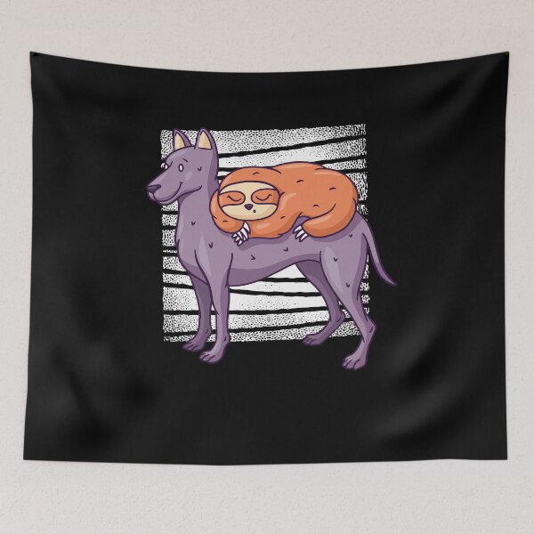 Item preview, Dog and sleeping sloth designed and sold by AaaleXX.