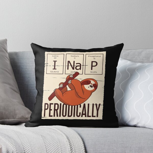 Item preview, I NAP PERIODICALLY chemistry school university funny sloth designed and sold by AaaleXX.