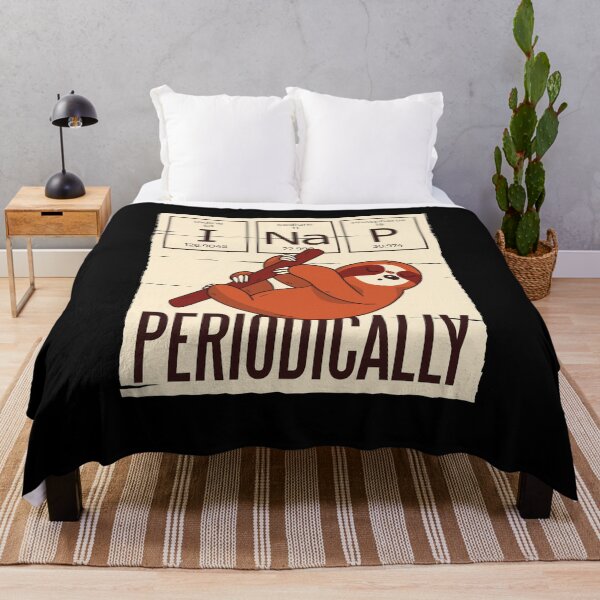 Item preview, I NAP PERIODICALLY chemistry school university funny sloth designed and sold by AaaleXX.