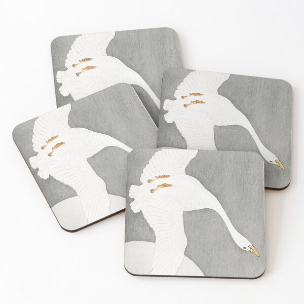 Item preview, Swan oriental artwork designed and sold by Vintage Designs +.