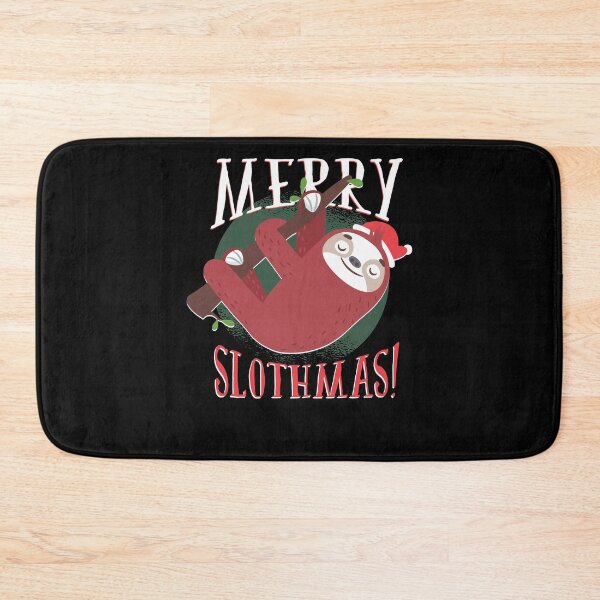 Item preview, MERRY SLOTHMAS Christmas gift sloth designed and sold by AaaleXX.