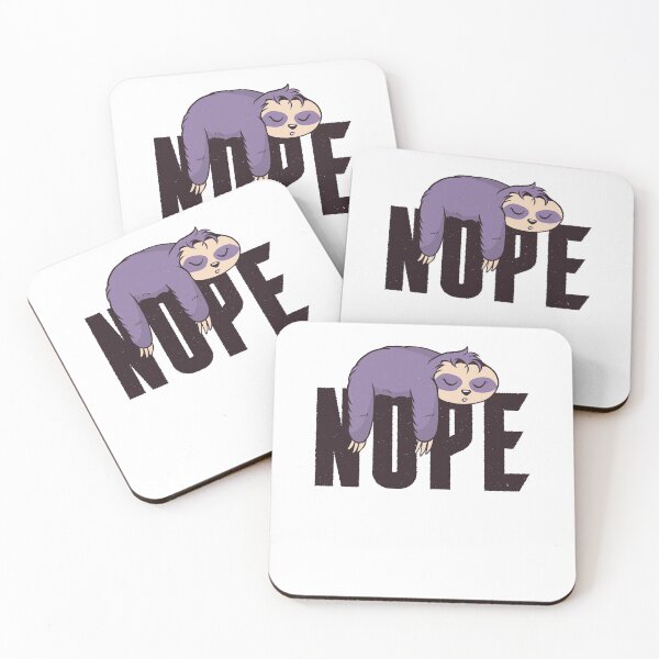 Item preview, NOPE Today Not Funny Sloth designed and sold by AaaleXX.