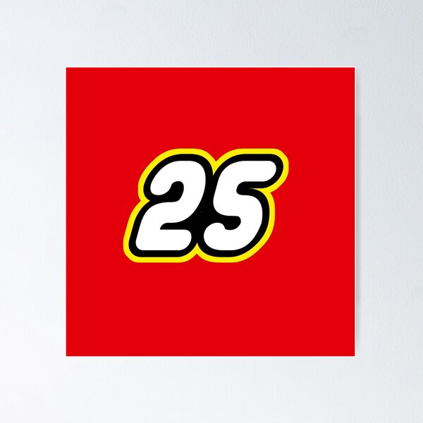 Item preview, Number 25 - retro kids bricks for birthday designed and sold by Urosek.