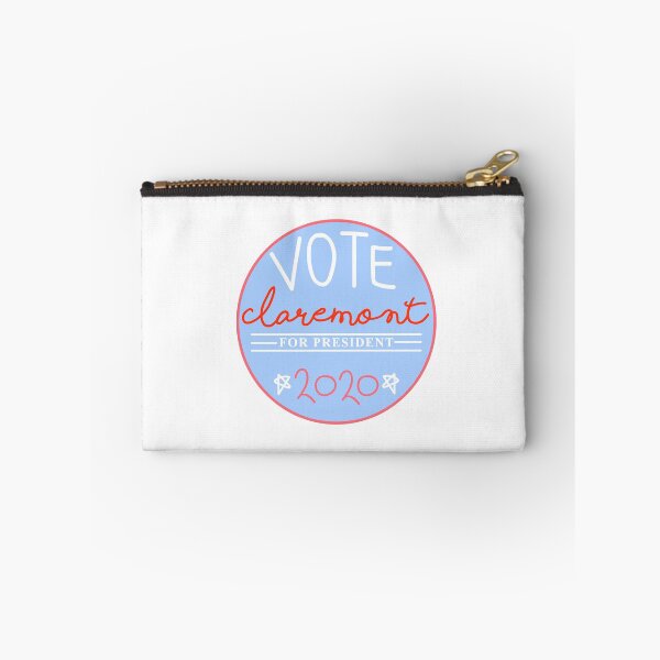 Item preview, RED WHITE AND ROYAL BLUE - VOTE CLAREMONT designed and sold by Isabella Zettl.