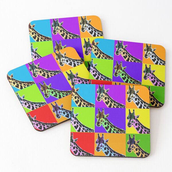 Item preview, Poster with giraffe in pop art style designed and sold by anytka.