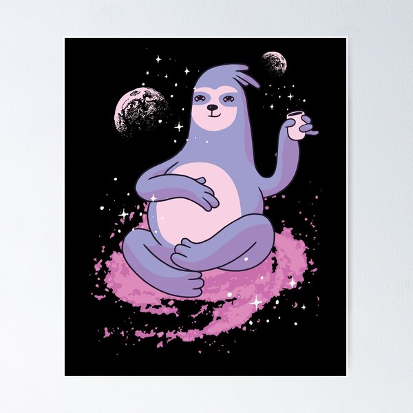 Item preview, Outer space sloth designed and sold by AaaleXX.