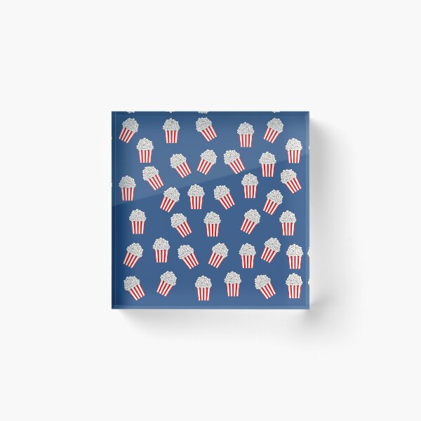 Item preview, Cute Popcorn Bucket in red and blue designed and sold by kapotka.