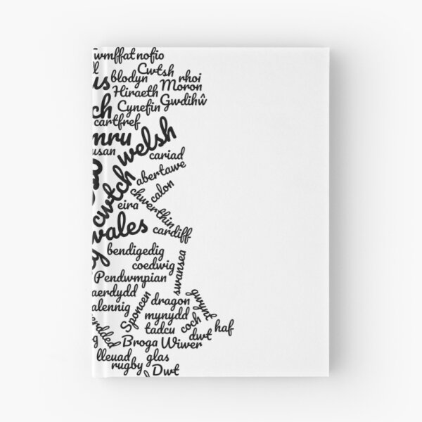 Item preview, Wales Map Word Cloud designed and sold by juvajay.