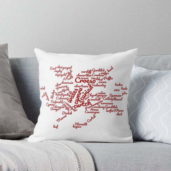 Item preview, Welsh Dragon Word Cloud designed and sold by juvajay.