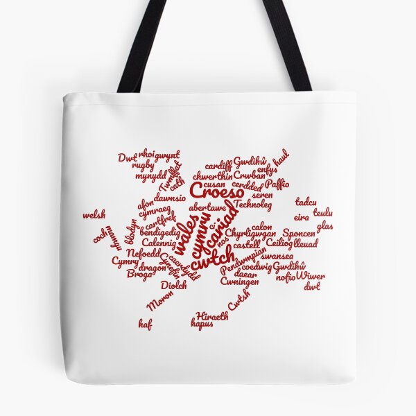 Item preview, Welsh Dragon Word Cloud designed and sold by juvajay.