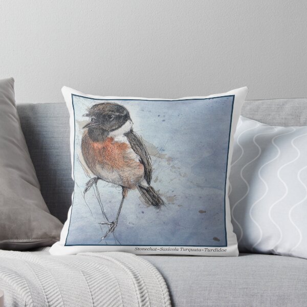 Item preview, Saxicola Turquata designed and sold by Angie Thompson.