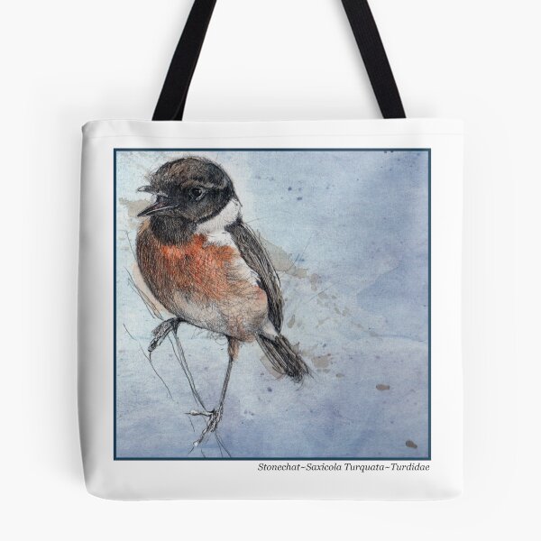 Item preview, Saxicola Turquata designed and sold by Angie Thompson.