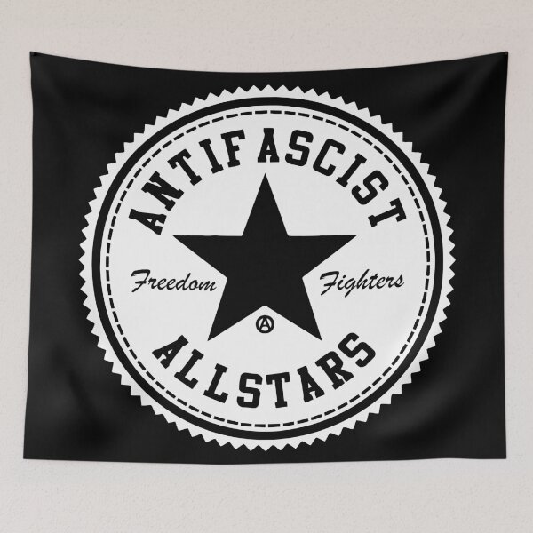 Item preview, antifascist allstars designed and sold by trakatra.