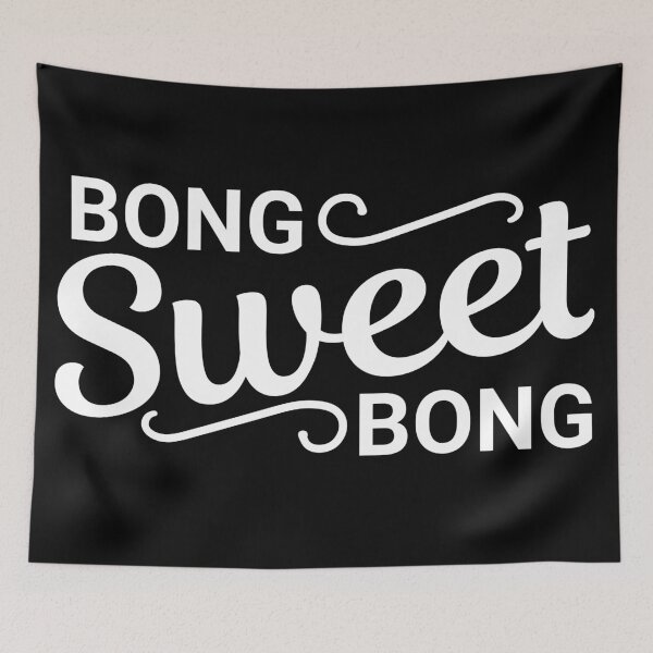 Aperçu de l'œuvre Bong Sweet Bong Blanc créée et vendue par hellcom.