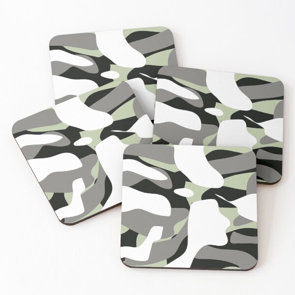 Item preview, Snow Camouflage Artwork Style designed and sold by Minimalist  Shop.