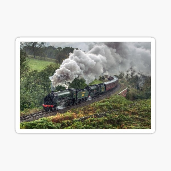 Item preview, A pair of Southern Railways Locomotives in the rain designed and sold by Steve H Clark.