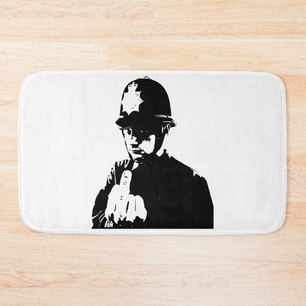Item preview, policeman banksy designed and sold by trakatra.