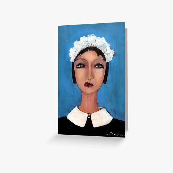 la soubrette Greeting Card