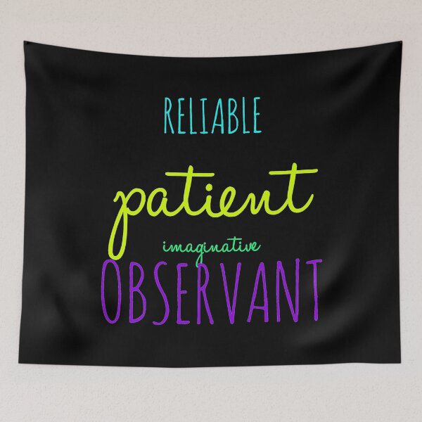 Item preview, ISFJ Reliable Patient Imaginative Observant designed and sold by ojdart.