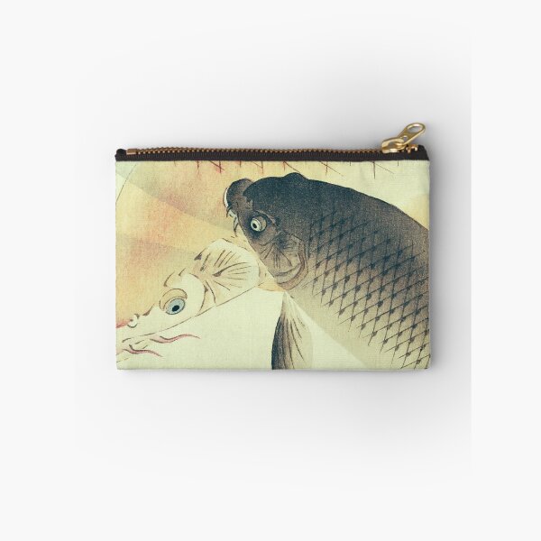 Item preview, Two Carp - Japanese Art 1900s designed and sold by pennyandhorse.
