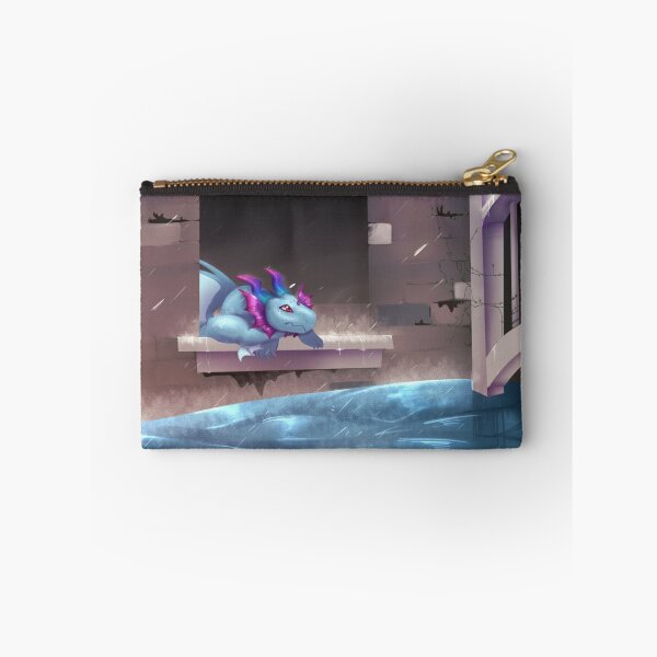 Item preview, Sad Rainy Dragon Painting designed and sold by Winter-Wolf-.