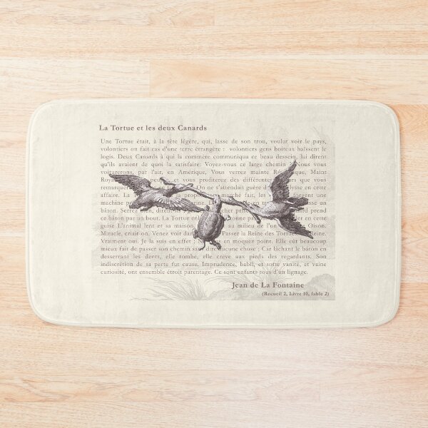 Item preview, La Fontaine Fable of the Turtle and Two Ducks designed and sold by AntiqueImages.
