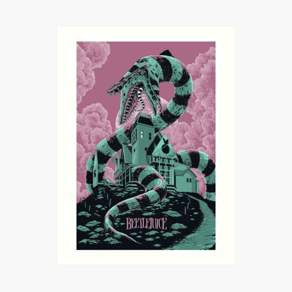 Beetlejuice Art Prints Redbubble