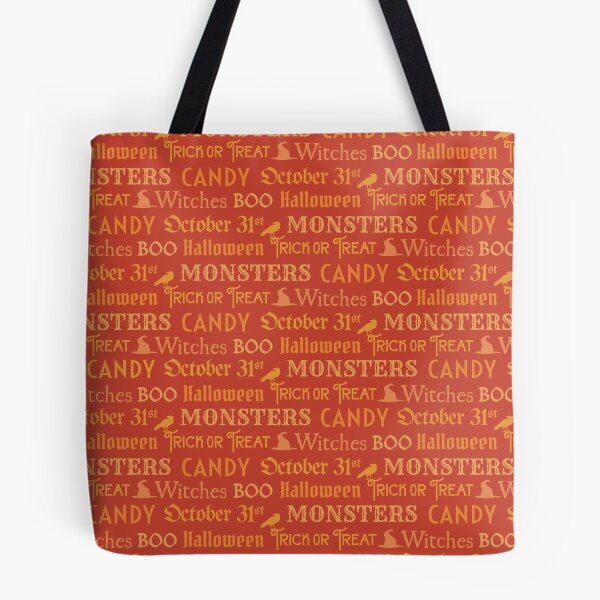 Item preview, Orange Halloween Words designed and sold by Turtle Notes.