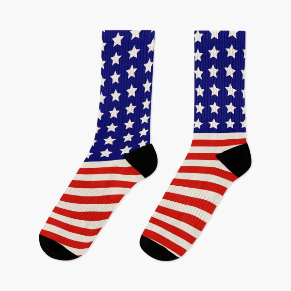 Item preview, American Stars and Stripes 4th of July Flag designed and sold by AntiqueImages.
