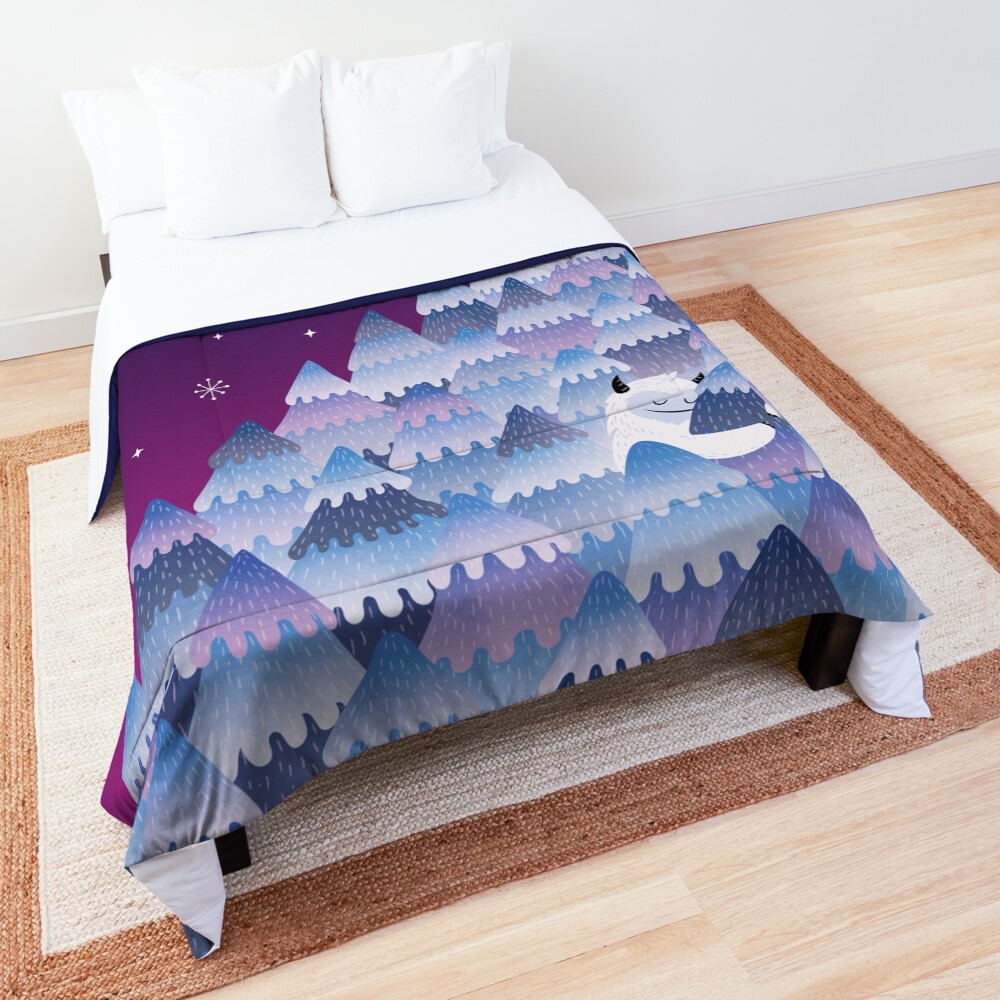 Tree Hugger (Night version) Comforter