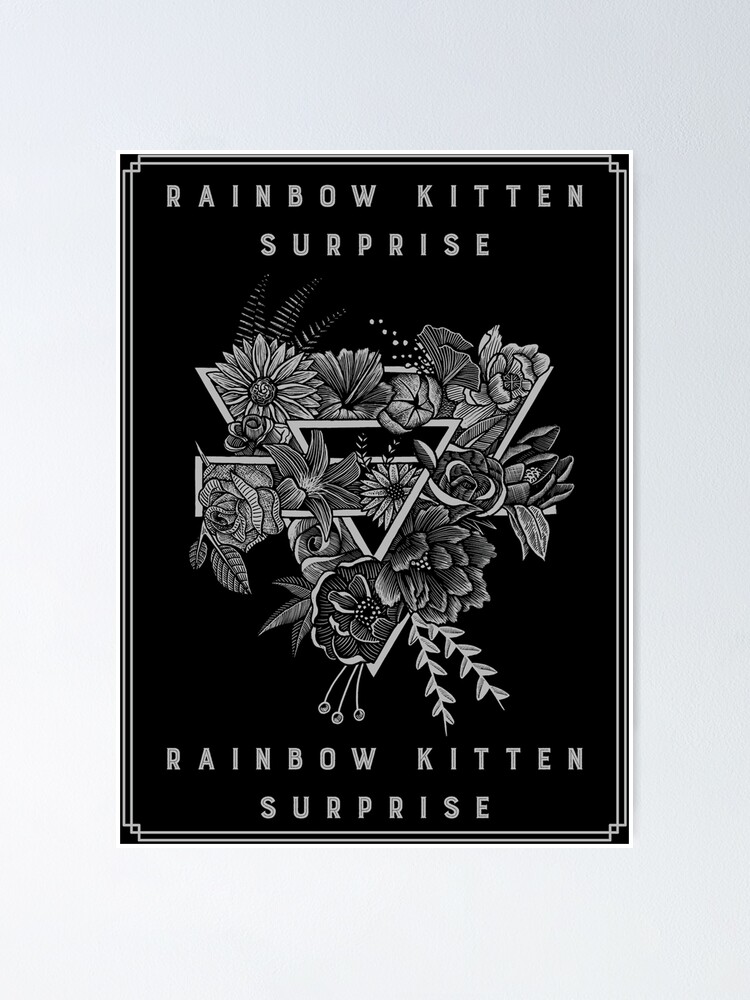 "Rainbow Kitten Surprise Band Music Tour" Poster for Sale by binzaj43