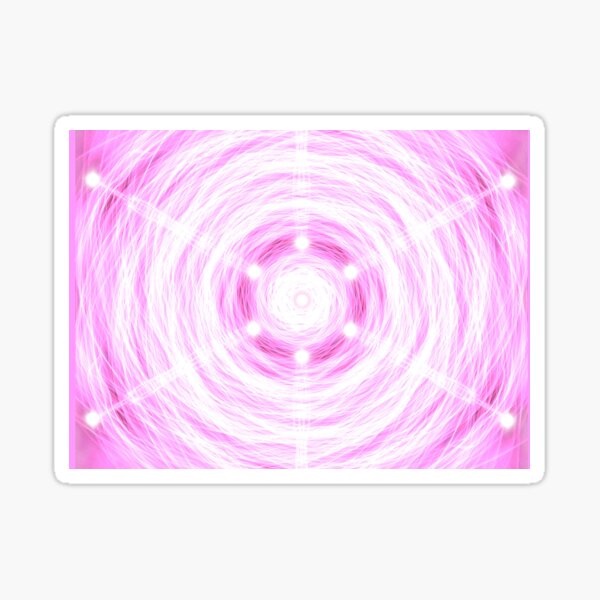 Blossom LOVE: Meditation Portal Sticker