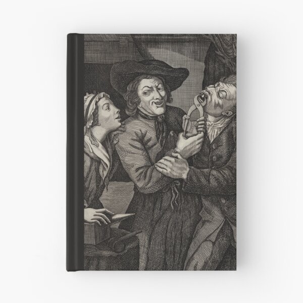 Item preview, Funny Antique Dentist's Office Vintage Engraving designed and sold by AntiqueImages.