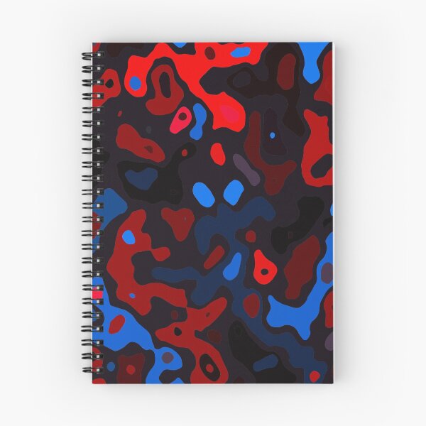Item preview, Red & Blue Abstract iPhone Case & Cover designed and sold by helliazidi.