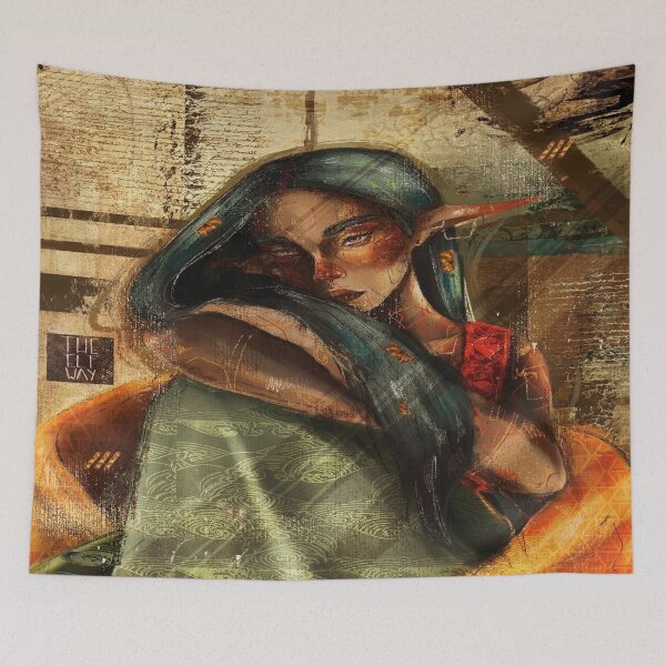Item preview, “Earthly” designed and sold by The Elf Way Illustration.