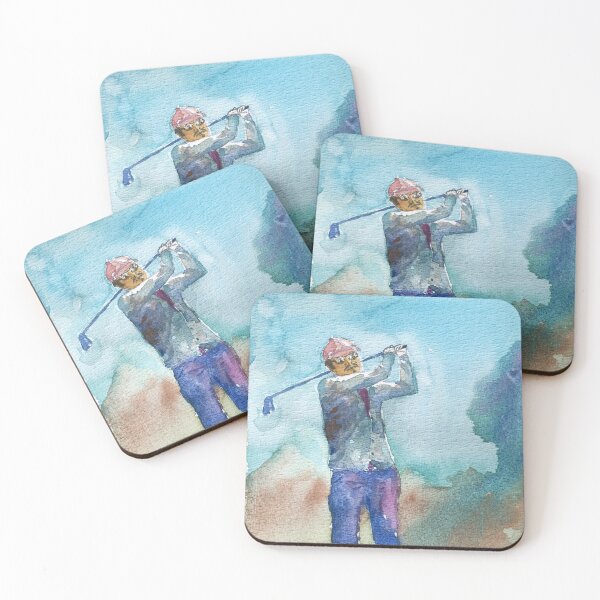 Item preview, Golfer in romantic colors designed and sold by MJoaoFernandez.
