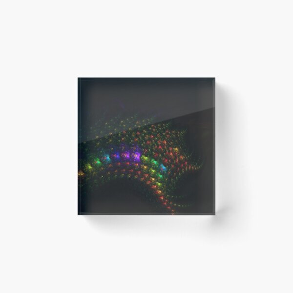 Item preview, Rainbow Wave Fractal designed and sold by traceyeverart.