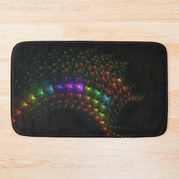Item preview, Rainbow Wave Fractal designed and sold by traceyeverart.