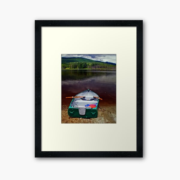 Item preview, Boat at Whonnock Lake designed and sold by MaluC.