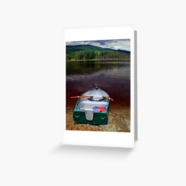 Item preview, Boat at Whonnock Lake designed and sold by MaluC.